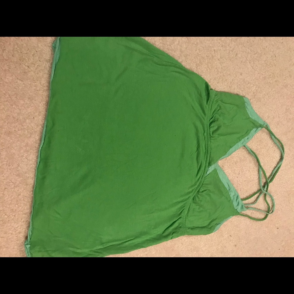 J crew green top